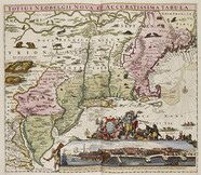 Totius Neobelgii Nova et Accuratissima Tabula. Typ - caption: 'New York'
