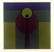 Abstrato Autor: Renina Katz Ano:1971 TÃ©cnica: Calcografia. Ãgua-forte  DimensÃµes: 40cm x 40cm