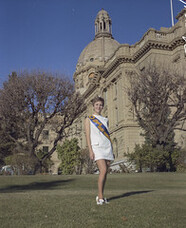 Alberta Dairy Princess Marilyn Gray, October 1969