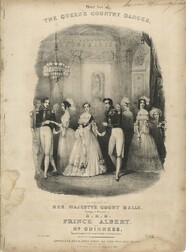 Third set of the Queen's country dances