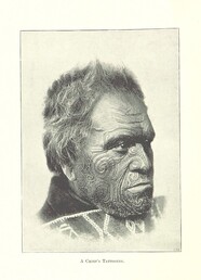 British Library digitised image from page 8 of "Moko; or, Maori Tattooing ... With ... illustrations, etc"