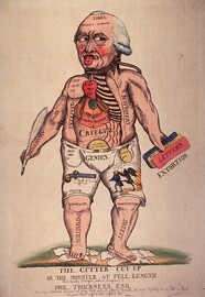 The cutter cut up, or the monster at full length.