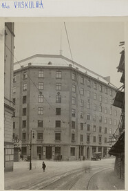 Architecture history collection: Street view from Helsinki's Viiskulma