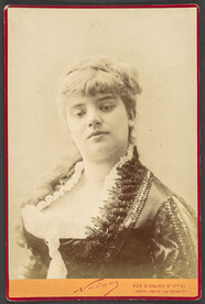 Portrait of actress Sophie Croizette Alexandrine