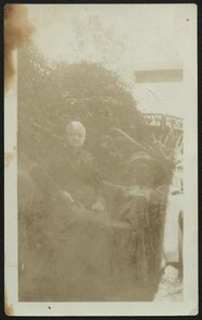 Novaline James Baldwin in Garden (AC339-016-007-003)