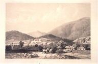 Hobart Town, vue du cote du Mont Wellington