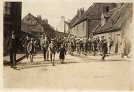 Parade in Keldgate, Beverley 1920 (archive ref DDX1525-1-5 (4))