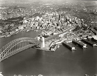 Sydney Harbour Bridge and City from North Sydney 2