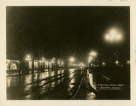 Electric Lighting on King Street East. 1913.