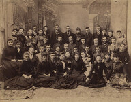 Portrait of large gathering, date unknown