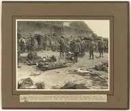 A 3rd Australian Divisional Field Dressing Station, Kandahar Farm, Belgium, during the Battle of Messines
