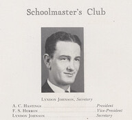 1930 Pedagog_LBJ p183 Schoolmasters