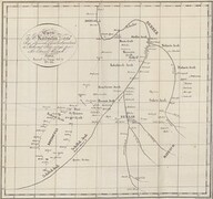 Carte du Kordoufan et des pays adjacents