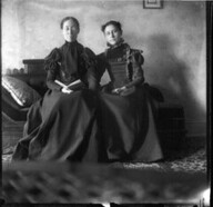 Portrait photograph of two women n.d.