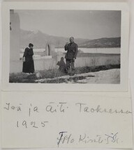 Mary and Akseli Gallen-Kallela in Taos, New Mexico, 1925.