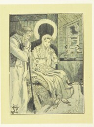 British Library digitised image from page 152 of "A Christmas Garland. Carols and poems form the fifteenth century to the present time. Edited by A. H. Bullen. With ... illustrations, etc"