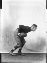 Howard Foster Ross in football uniform 1915