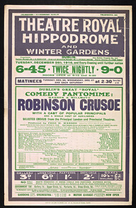 Pastomimes - Robinson Crusoe (the Pantomime Hero)
