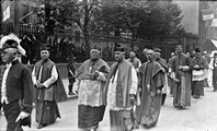 The march of the Archbishops - Bishops etc., outside Pro Cathedral, Congress 1932, Dublin City