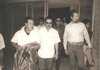 Lic. Gonzalo M. Armienta CalderÃ³n, acompaÃ±ando al Ing. Julio CortÃ©z HernÃ¡ndez, director del CONETI y al Ing. Jaques Auval, delegado de la FIF en su visita a Sinaloa.