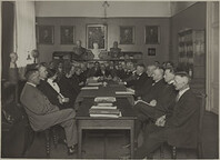 J. A. Lindh: Meeting of teachers