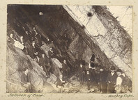 Interior of Cave - Rocky Cape (c1890)