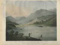 The BL Kingâ€™s Topographical Collection: "To William Linskill Esqr & Miss Linskill of TYNEMOUTH in the County of Northumberland, This View of CROMACK & BUTTERMERE Lakes is with the utmost respect dedicated by their obliged Humble Servts Wm Burgess & F. Juk