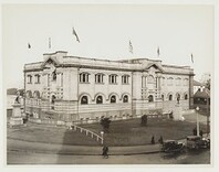 Exterior view of the Mitchell Library, 1935