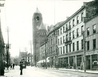 James Street North, west side, north of City Hall, 1890s