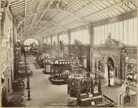 La Grande Galerie des Industries diverses. Paris World Exhibition 1889