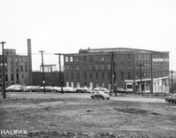 Part of Clayton & Sons Ltd. Bldg. [intersection of Jacob St. and Poplar Grove]