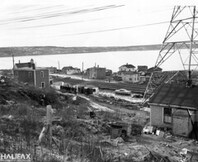 A view of Africville from the [the upper railway line]