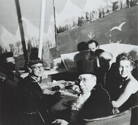 Dinner party gathering