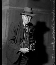 Portrait of Sam Hood, June 1953, Taken for People Magazine.