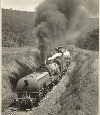 Class AD6002 'Garratt' locomotive trial run