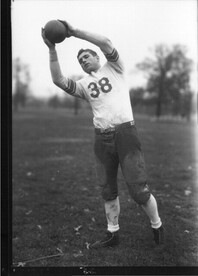 Warren Ott in football uniform 1932