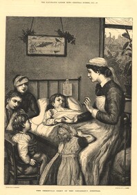 The Christmas story in the children's hospital