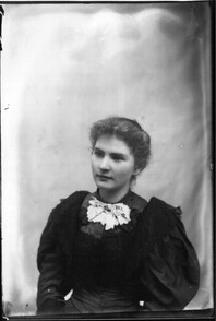 Portrait photograph of a young woman n.d.