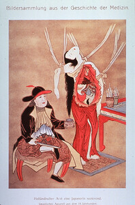 HollaÌˆndischer Arzt eine Japanerin sezierend =: Dutch Doctor Dissecting a Japanese Woman