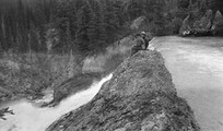 Waterfall on the Rocky River