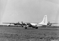 B-36 with B-58 4