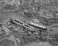 Aerial view of the River Wear