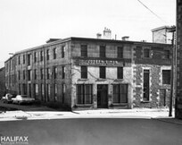 Joseph Simon's building, north end of [Upper] Water St., looking east