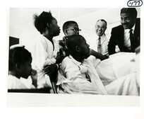 Ossie Davis at Freedmens' Hospital