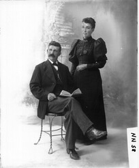 Portrait photograph of a couple n.d.