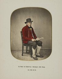 A man from Kindservig in Hardanger