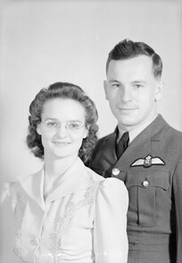 Mr & Mrs Lancaster, about 1940-1945
