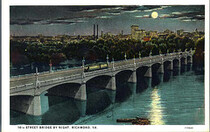 14th Street Bridge by Night, Richmond, Va.
