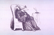 Old woman seated