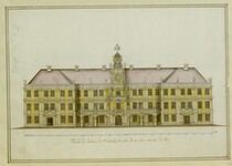The BL Kingâ€™s Topographical Collection: "FacÌ§ade du Chateau de Neustrelitz du coteÌ de la cour vis a vis du Parc."